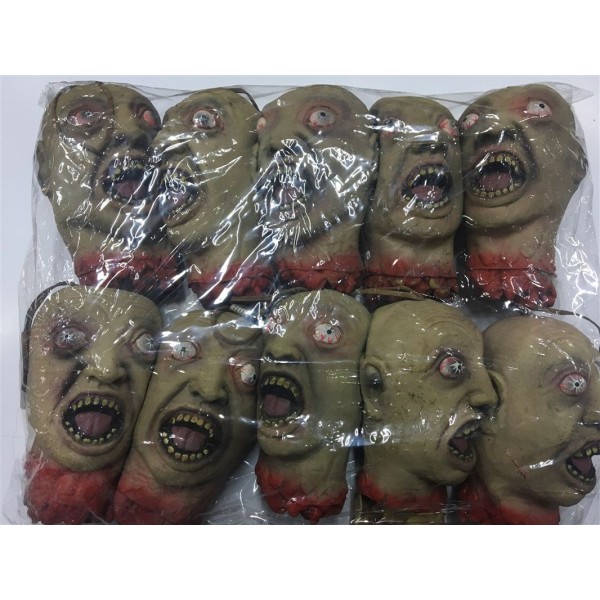 toptan-xml-dropshipping-Yumuşak Malzemeden İmal Pörtlek Göz Asmalı Dekor Halloween Süs 15 cm