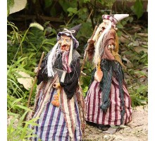 Cadılar Bayramı Halloween Sensörlü Dekoratif Cadı 60 cm 1 Adet