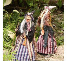 Cadılar Bayramı Halloween Sensörlü Dekoratif Cadı 60 cm 1 Adet