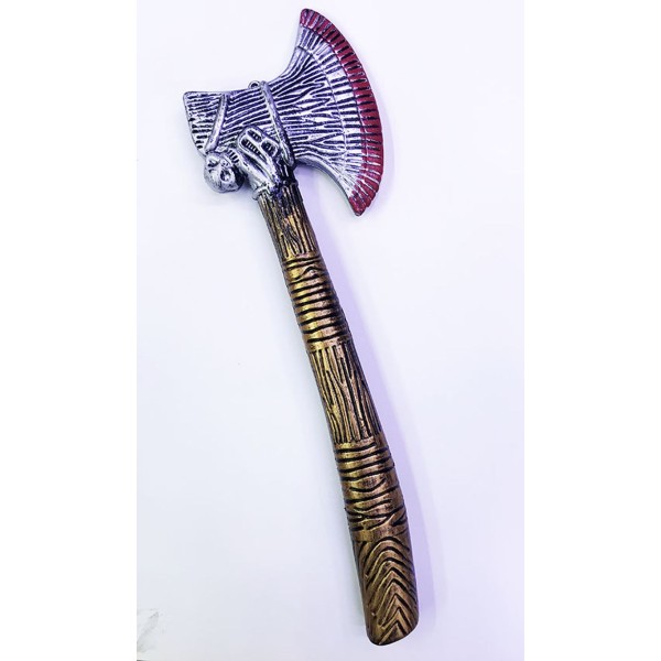toptan-xml-dropshipping-Ortaçağ Eskitilmiş Plastik Kızılderili Baltası 45 cm