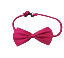 Çocuk Yetişkin Uyumlu Gösteri Papyonu Koyu Pembe Renk