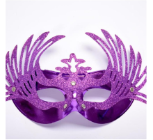 Geyik Model Mor Renk Venedik Yılbaşı Parti Maskesi
