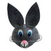 toptan-xml-dropshipping-Gri Renk Kulaklı Tavşan Şapkası Hayvan Şapkası