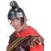 toptan-xml-dropshipping-Gümüş Renk Kalın Başlık Antik Ortaçağ Romalı Savaşçı Miğferi