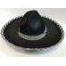 toptan-xml-dropshipping-Gümüş Renk Şeritli Meksika Mariachi Latin Şapkası 55 cm Çocuk