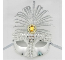 Gümüş Simli Yılbaşı Parti Maskesi