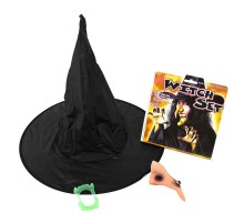 Cadı Şapkası Cadı Tırnakları Cadı Burnu Cadı Çenesi Cadı Dişi Seti