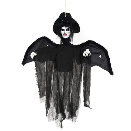 Halloween Cadılar Bayramı Kanat Çırpan Zombi Siyah