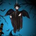 toptan-xml-dropshipping-Halloween Cadılar Bayramı Kanat Çırpan Zombi Siyah