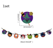 Halloween Şekilli 3 Metre Uzunluğunda Flama Banner Afiş