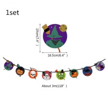 Halloween Şekilli 3 Metre Uzunluğunda Flama Banner Afiş