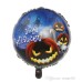 toptan-xml-dropshipping-Happy Halloween Balkabağı Folyo Balon 18 inç
