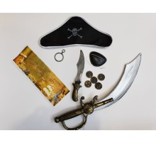 Jack Sparrow 11 Parçadan Oluşan Lüks Korsan Oyuncak Seti