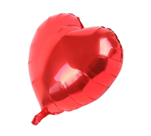 toptan-xml-dropshipping-Kalp Balon Folyo Kırmızı 45 cm 18 inç
