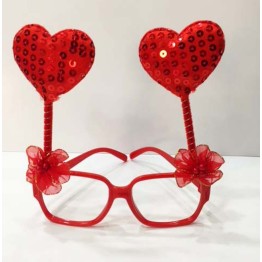 Kalpli Parti Gözlüğü Kırmızı renk