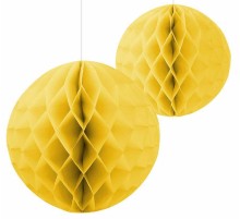 Kavun İçi Renk Petek Kağıt Süs Dekor Asma Süsleme 20 cm 1 Adet