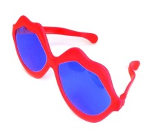 Kırmızı Renk Mega Boy Jumbo Dudak Şekilli Parti Gözlüğü