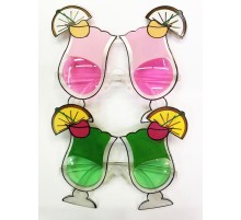 Kokteyl Parti Gözlüğü 2 Renk 2 Adet