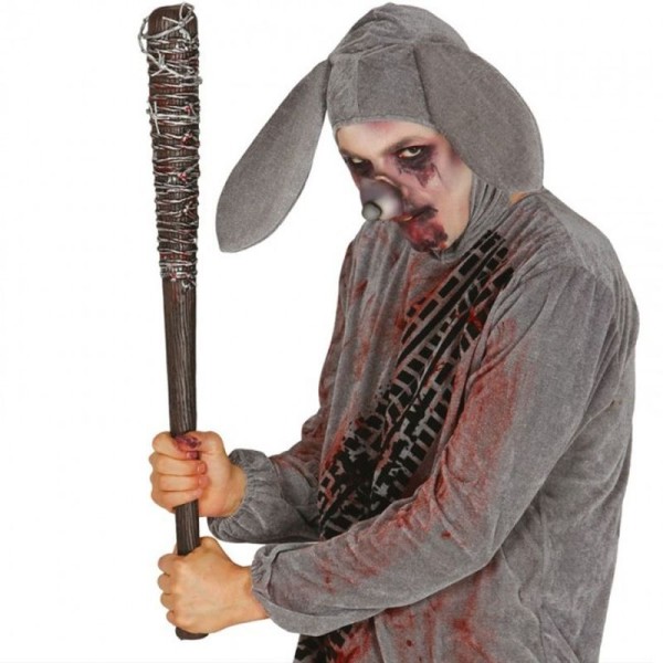 toptan-xml-dropshipping-The Walking Dead Negan Lucille Plastik Sopa 60 cm Gümüş Renk