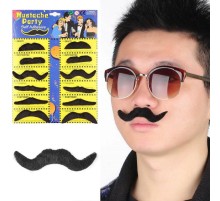 Yapışkanlı Takma Bıyık 6 Model 12 Adet Set