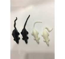 Küçük Jel Fare Siyah-Beyaz 4 Adet