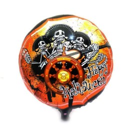 Kuru Kafalı Korsanlar Halloween Şekilli Folyo Balon 45 cm