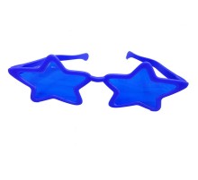 Mavi Renk Mega Boy Megastar Yıldız Şekilli Parti Gözlüğü