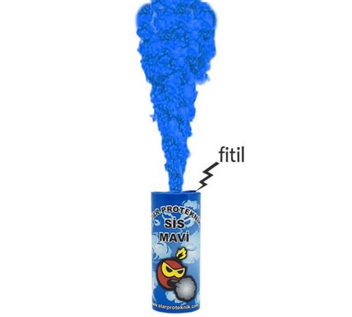 toptan-xml-dropshipping-Mavi Renk Sis Bombası Mavi Duman 1 Adet