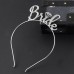 toptan-xml-dropshipping-Gümüş Renk Bride Yazılı Metal Gelin Tacı Bride Taç