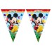 toptan-xml-dropshipping-Mickey Mouse Temalı Üçgen Bayrak Flama Süsleme 3.2 Metre