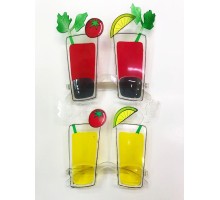 Parti Gözlüğü Kadeh 2 Renk 2 Adet