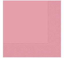 Pembe Renk Çift Katlı Kağıt Peçete 20 Adet