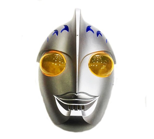 toptan-xml-dropshipping-Plastik Uzaylı Maskesi Halloween Robot Maskesi