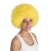 toptan-xml-dropshipping-Sarı Renk Kıvırcık Afro Bonus Peruk