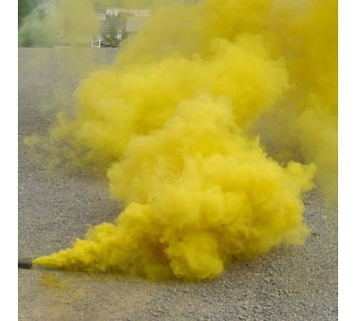 toptan-xml-dropshipping-Sarı Renk Sis Bombası Sarı Duman 1 Adet