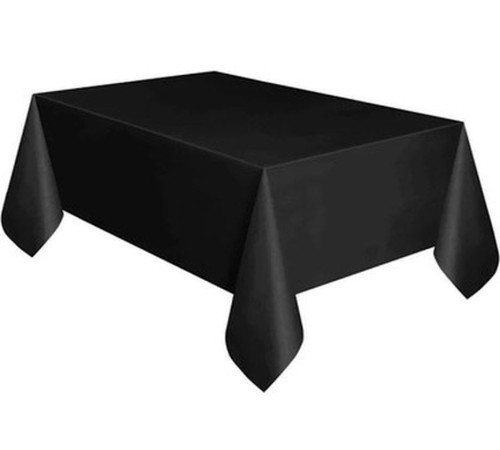 toptan-xml-dropshipping-Siyah Renk Plastik Masa Örtüsü 120x180 cm