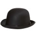 toptan-xml-dropshipping-Siyah Renk Saten Kaplama Charlie Chaplin Melon Şapka