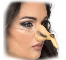 Ten Rengi Gerçekçi Lastik Aparatlı Cadı Burnu