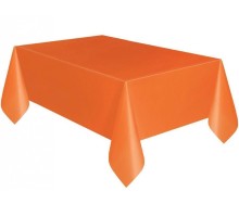 Turuncu Renk Plastik Masa Örtüsü 120x180 cm