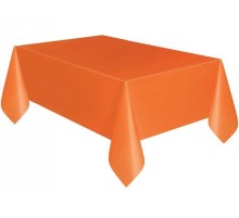 Turuncu Renk Plastik Masa Örtüsü 120x180 cm