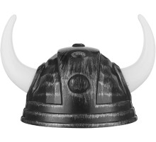 Viking Başlığı Asteriks Başlığı Gümüş Renk
