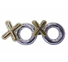 Xoxo Yazılı Yılbaşı Partisi Gözlüğü Gümüş Renk