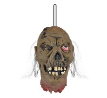 Yumuşak Plastik Malzemeden İmal Boynu Kesik Asmalı Saçlı Dekor 15 cm