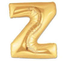 Z Harf Folyo Balon Altın Renk  40 inç