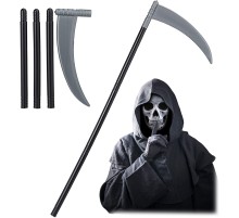 Cadılar Bayramı Plastik Orak Ölüm Tırpanı 95 cm