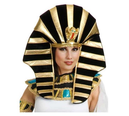 toptan-xml-dropshipping-Mısırlı Tutankamon Şapkası Kobra Yılan Figürlü