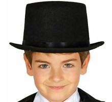 Sihirbaz Şapkası Çocuk Boy Siyah Renk