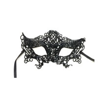 Dantel Fantezi Parti Maskesi Siyah Renk Model 5