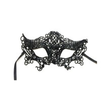 Dantel Fantezi Parti Maskesi Siyah Renk Model 5