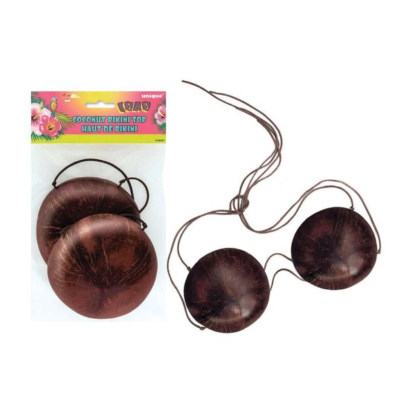 toptan-xml-dropshipping-Hindistan Cevizi Hawaii Bikini Üstü Coconut Bikini Top